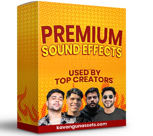 500多种高级剪辑转场后期BGM配乐背景音乐音效素材包 Kavangun Assets – 500+ PREMIUM SOUND EFFECTS