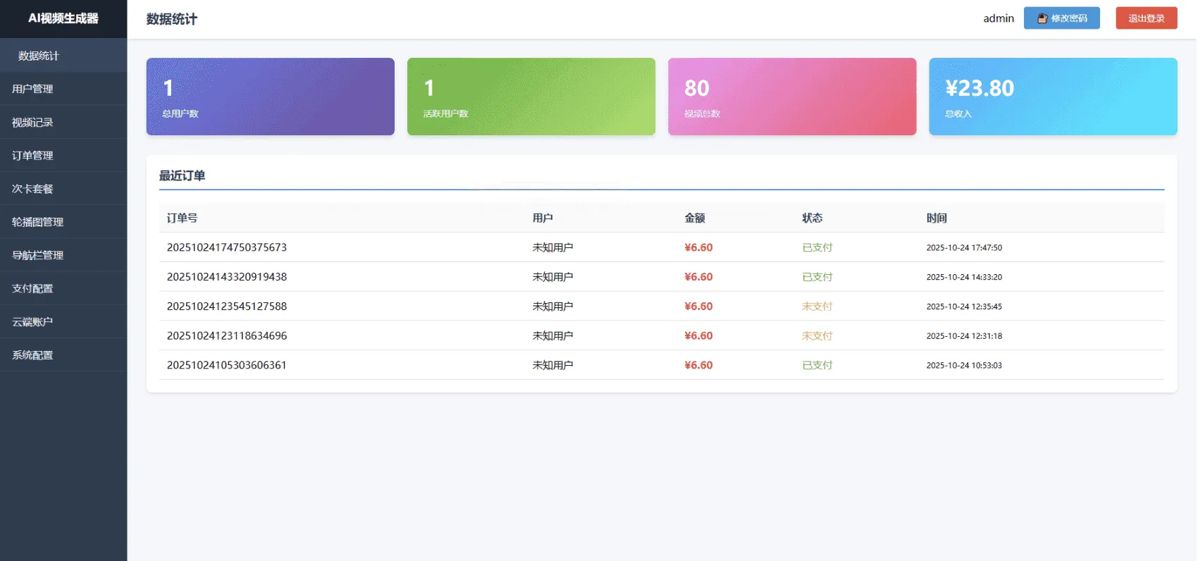 Sora2图生视频小程序源码 前后端完整 带部署教程|星途资源网