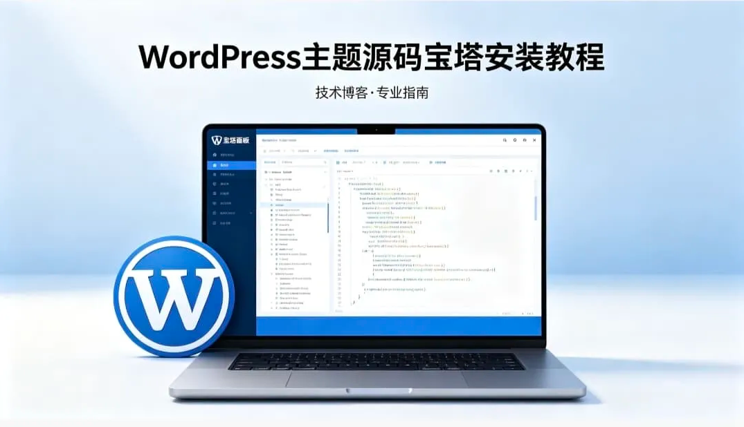 WordPress主题宝塔安装教程 完整伪静态配置及报错解决方法