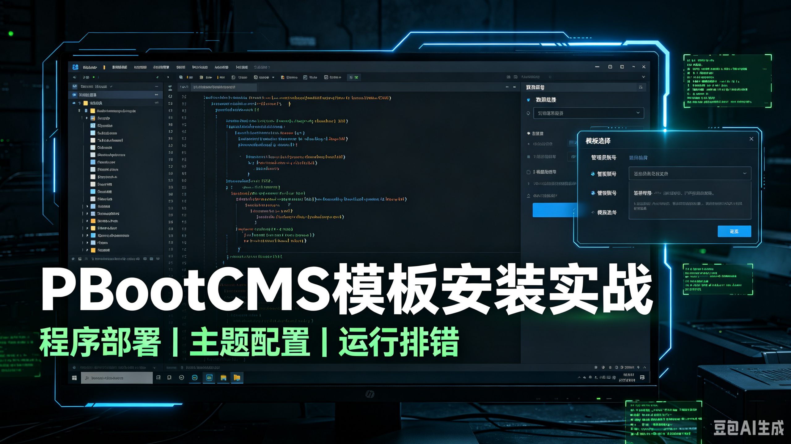企业模板后台使用教程及模板修改文档 pbootcms后台详细教程